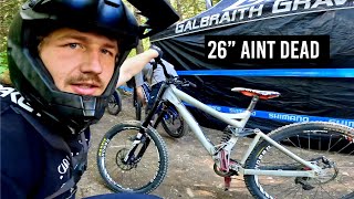 Racing Pro Downhill on my 2007 Iron Horse...