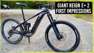 Why I Bought a Giant Reign E+ 2 - Adjusting to...