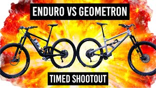 Specialized Enduro vs Geometron G1 Timed...