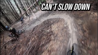 DEATH DEFYING STEEPS IN THE WET