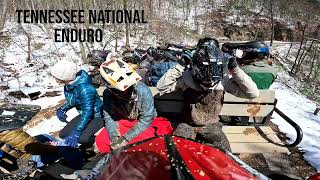 Enduro race in the SNOW! Tennessee National...