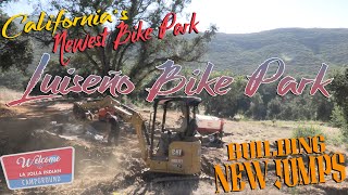Building New Jump Lines at Luiseño Bike Park