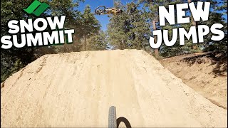 SNOW SUMMIT MTB PARK NEW JUMPS 2022