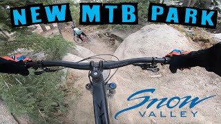 FIRST TIME RIDING SNOW VALLEY MTB PARK