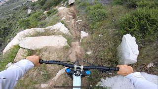 POV MTB RUN SAM HILL TRAIL