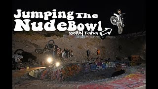 COLBY RAHA JUMPS OVER FAMOUS POOL