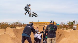 TAILWHIP OVER A BIRTHDAY PARTY, Joshua Tree...