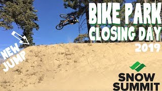 SNOW SUMMIT BIKE PARK CLOSING DAY 2019