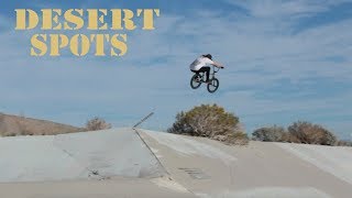 DESERT GOT SPOTS WHEN ITS NOT HOT
