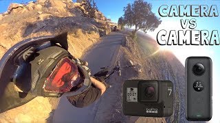 GOPRO Hero 7 vs INSTA360 One X.