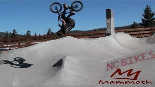 MAMMOTH SKATEPARK HATES BIKES