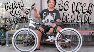 BUILDING MAX'S FIRST 20 INCH CULT BMX BIKE