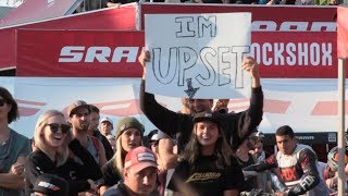 UPSET AT WHISTLER CRANKWORX