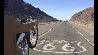 FILMING AN E-BIKE COMMERCIAL ON ROUTE 66