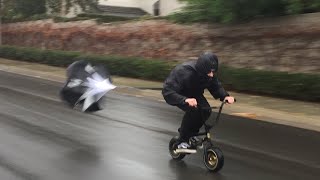 MINI BMX DOWNHILL LAND SPEED RECORD