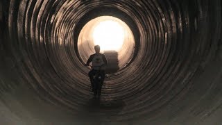 RIDING A SECRET UNDERGROUND PIPE