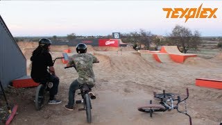 A DIRT SKATEPARK BUILT FOR BIKES