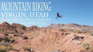 MY FIRST TIME MOUNTAIN BIKING VIRGIN UTAH...