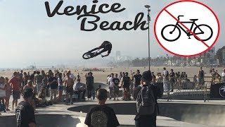 BMX REBEL RUN AT VENICE BEACH SKATEPARK! NO...