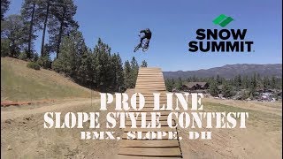 MY FIRST PRO SLOPESTYLE CONTEST SNOW SUMMIT...