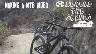 MAKING A MTB VIDEO BTS DH & SLOPESTYLE MTB