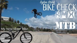 BMX & SLOPESTYLE BIKE CHECK | DYLAN STARK...