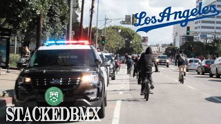STACKED BMX LA STREET RIDE 2017 TAKING OVER...
