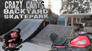 CRAZY CARTS & BACKYARD SKATEPARK