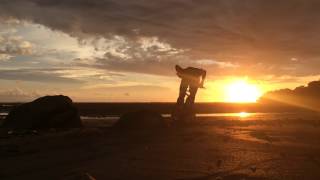 MINIFLIP OFF A ROCK ON THE BEACH | COSTA RICA BMX