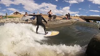 RIVER SURFING IN DENVER COLORADO