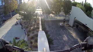 CRAZY BMX ROOF TAILWHIP SUPER SKETCHY ROLL IN