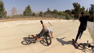 GAME OF BMX @ T STREET DIY SKATEPARK | DYLAN...