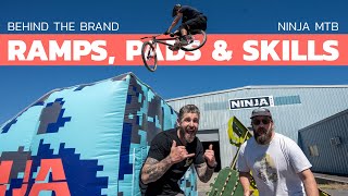 We Got a RAMP! Day With Ninja MTB - Behind The...