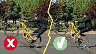 How To Manual - Must Have Mountain Bike Skill #mtb