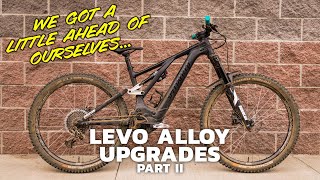 Aluminum Specialized Levo Upgrades Part 2 -...