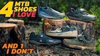Our 4 Favorite Clipless MTB Shoes and 1 we...