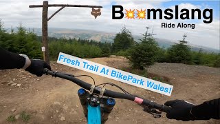The New Fox Racing BOOMSLANG Track at BikePark...