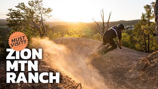 Zion Bike Park! MUST RIDE Zion Mountain Ranch,...