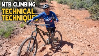 MTB Techniques for Climbing Technical Rocky...