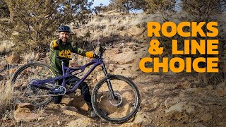 How to Pick a Line - Mountain Bike Skills #mtb...