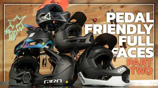 Pedal Friendly Full Face Helmet Review - From...