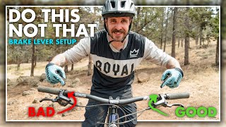 Easiest Fix to Ride Better - Bike Brake Lever...
