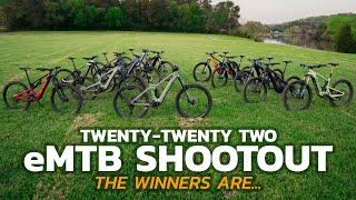 The Best Emtb of the 2022 Shootout Goes to......