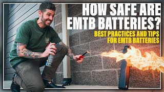 How Safe Are EBIKE Batteries? Best practices...