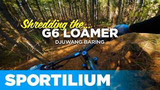 Shredding the G6 Loamer at Djuwang Baring...