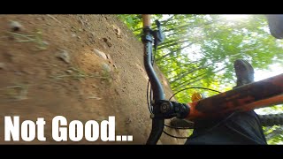MY WORST CRASH... || Spirit Mountain Bike Park