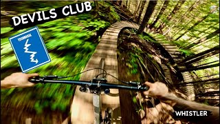DEVILS CLUB | Blue trail | WHISTLER Bike Park