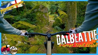 DALBEATTIE Forest MTB  - Red and Black Runs...