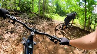 Tim's Crash at Sugarloaf Bike Park - Grumpy Grizz