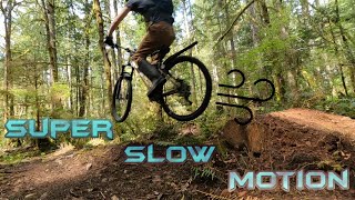 Super Slow Motion Jumps! | Mountain Biking...